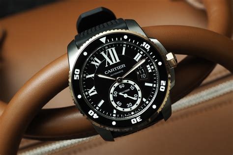 cartier diver diameter|cartier diving watch.